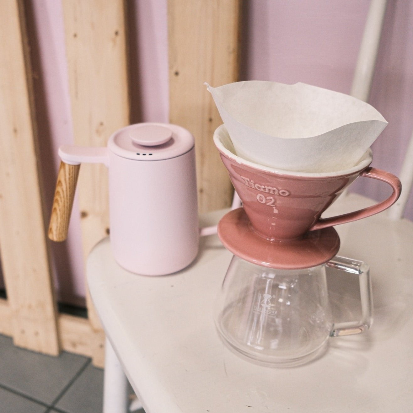 TIAMO V02 CERAMIC FILTER - PINK